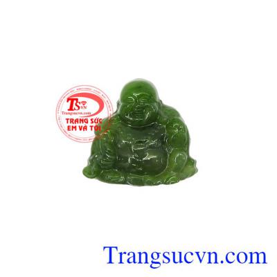 Mặt Nephrite phật di lặc đẹp