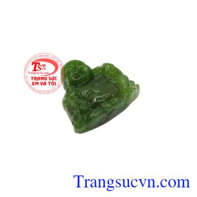Người có thể xua tan mọi muộn phiền, căng thẳng lo âu,Mặt Nephrite phật di lặc đẹp