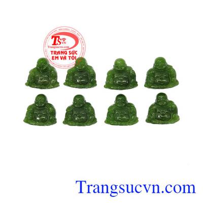 Mặt Nephrite phật di lặc đẹp