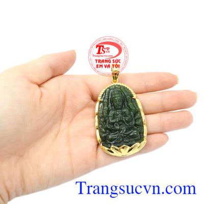 Mặt phật bản mệnh tuổi Tý Nephrite hợp với những người mệnh Hỏa, Mộc.