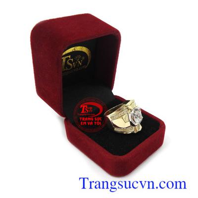 Nhẫn nam Korea cá tính 10k bền đẹp, chất lượng, giao hàng nhanh trên toàn quốc