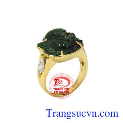 Nhẫn nữ hồ ly 18k được xem là biểu tượng của tình duyên, mang lại sức mạnh thu hút về tình duyên cho người đeo