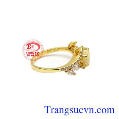 Khi đeo trang sức đá Opal nên có những suy nghĩ, cảm xúc tích cực; tránh để bản thân có những suy nghĩ, cảm xúc tiêu cực,Nhẫn nữ Opal vàng 14k