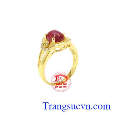 Nhẫn nữ Ruby sang trọng