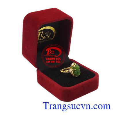 Nhẫn Tỳ Hưu Nephrite Thịnh Vượng