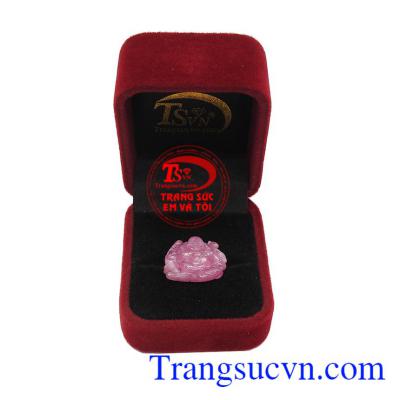 Phật Di Lắc Đá Ruby Bình An