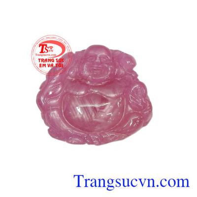 Phật Di Lặc Đá Ruby May Mắn mang đến niềm vui, hạnh phúc, sự giàu có, khỏe mạnh