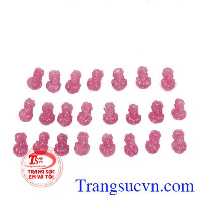 Tỳ hưu đá Ruby đại cát