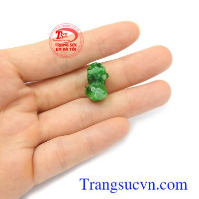 Tỳ hưu mang may mắn vào nhà ngọc thiên nhiên bền đẹp, tinh xảo, đeo thời trang và phong thủy