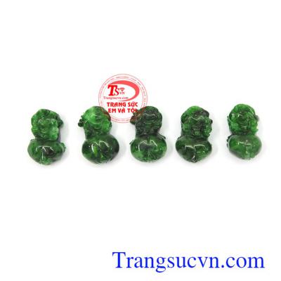 Tỳ hưu ngọc cẩm thạch thiên nhiên đẹp