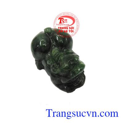 Tỳ hưu ngọc Jadeite chiêu lộc