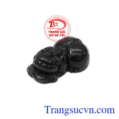 Tỳ hưu thạch anh tóc đen đẹp