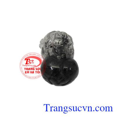 Tỳ hưu thạch anh tóc đen hợp mệnh