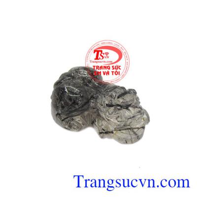Tỳ hưu thạch anh tóc đen mệnh mộc
