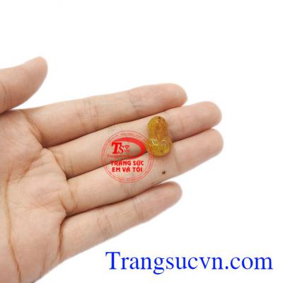 Chính vì vậy mà những sản phẩm chế tác từ tỳ hưu luôn được khách hàng yêu thích và lựa chọn. Tỳ hưu thạch anh tóc thiên nhiên đẹp