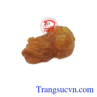 Tỳ hưu thạch anh tóc vàng tài lộc
