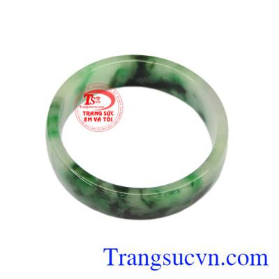 Vòng tay cẩm thạch an lành có giấy kiểm định đá quý uy tín.