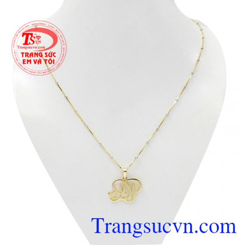 Bộ trang sức chữ ĐP 