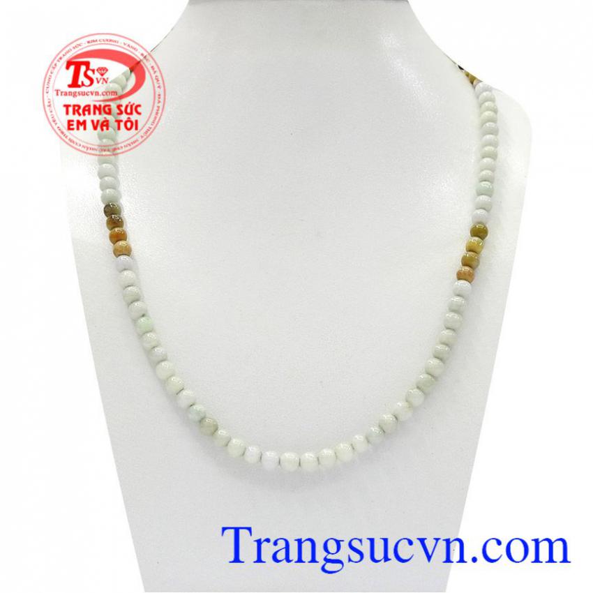 Chuỗi hạt ngọc cẩm thạch nhỏ đeo cổ