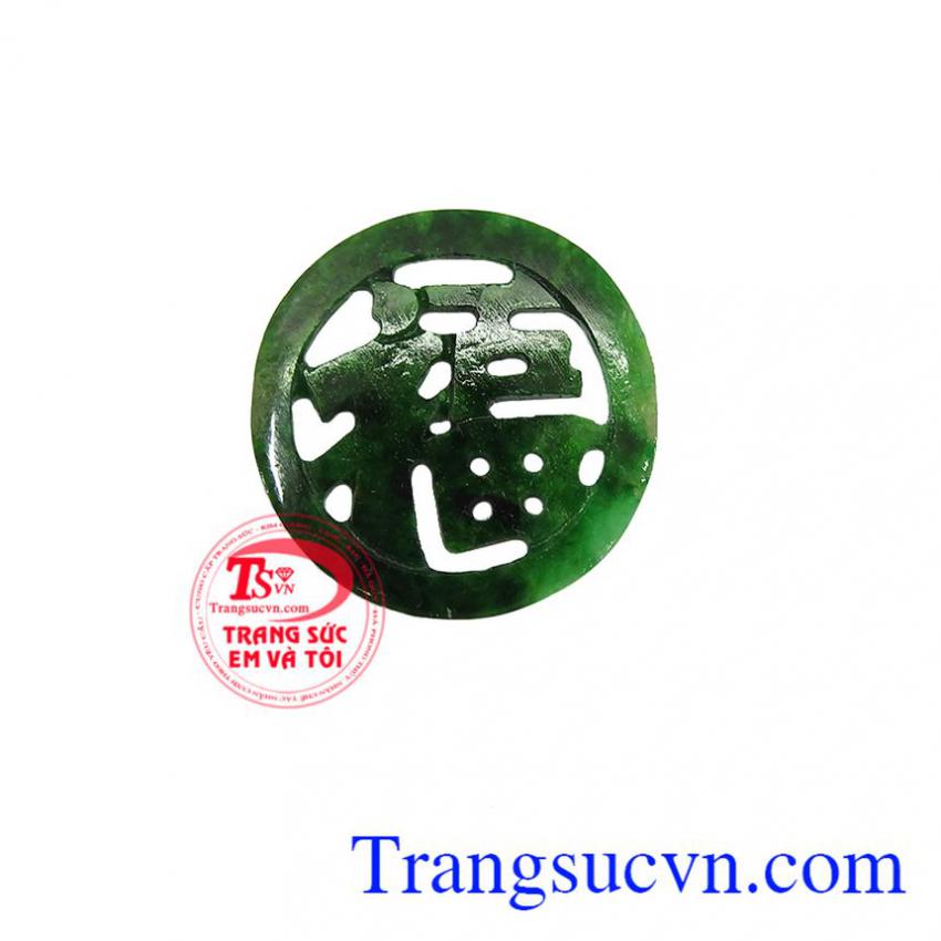 Đồng xu ngọc cẩm thạch hạnh phúc