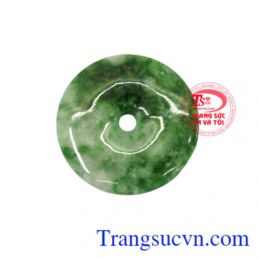 Mặt ngọc thiên nhiên may mắn 