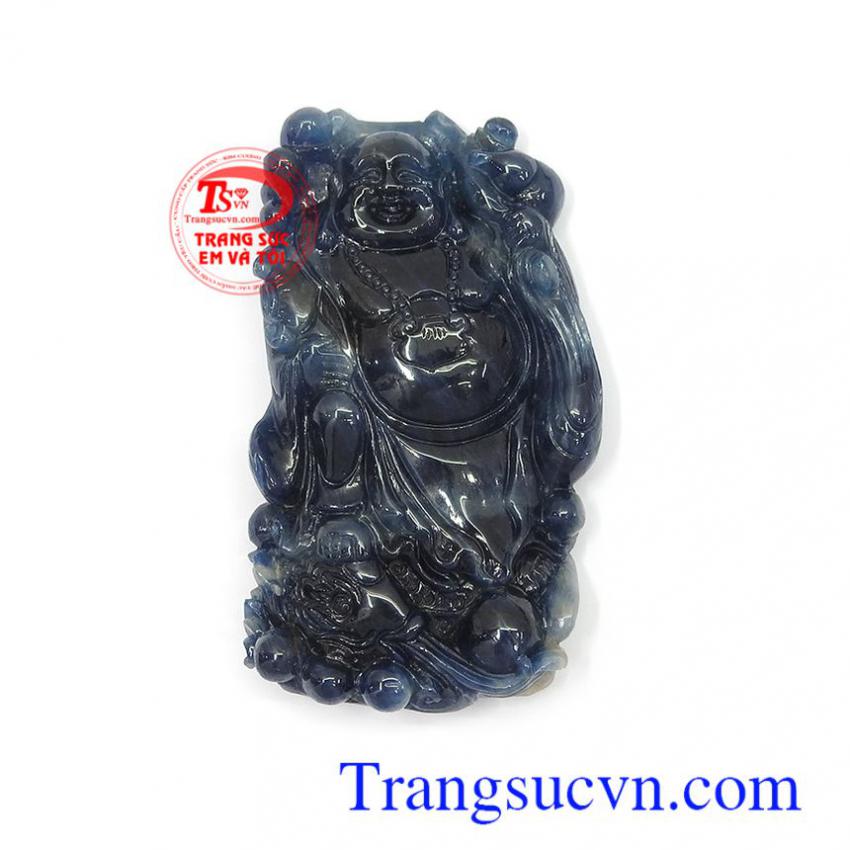 Mặt phật Di Lặc sapphire an nhiên