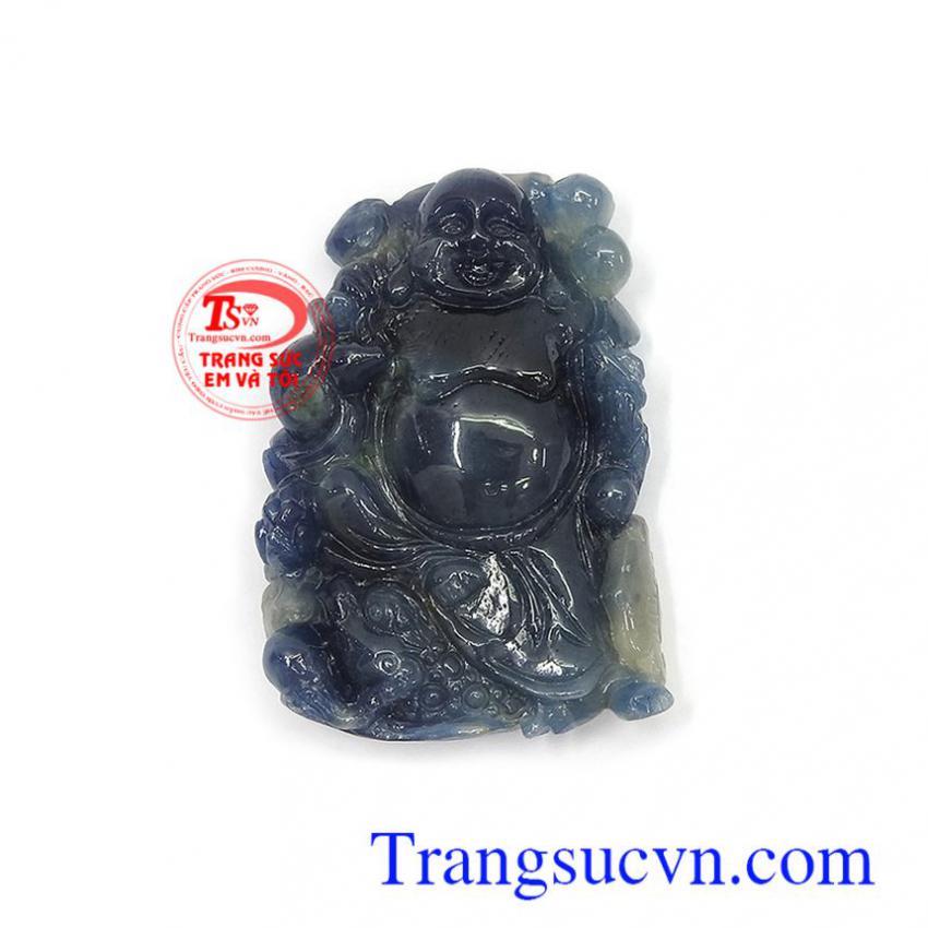 Mặt phật Di Lặc sapphire thịnh vượng