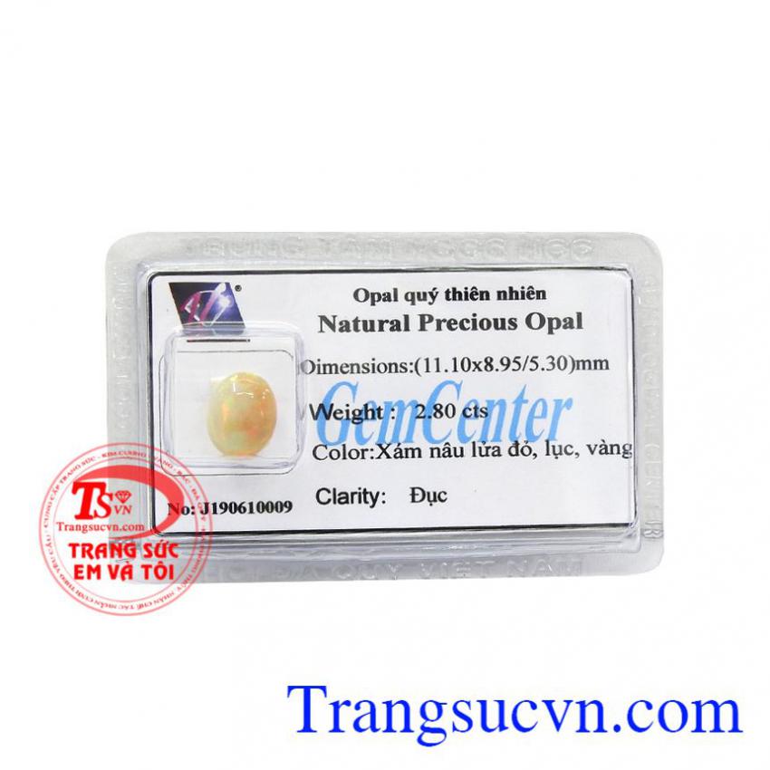 Opal quý thiên nhiên đặc biệt