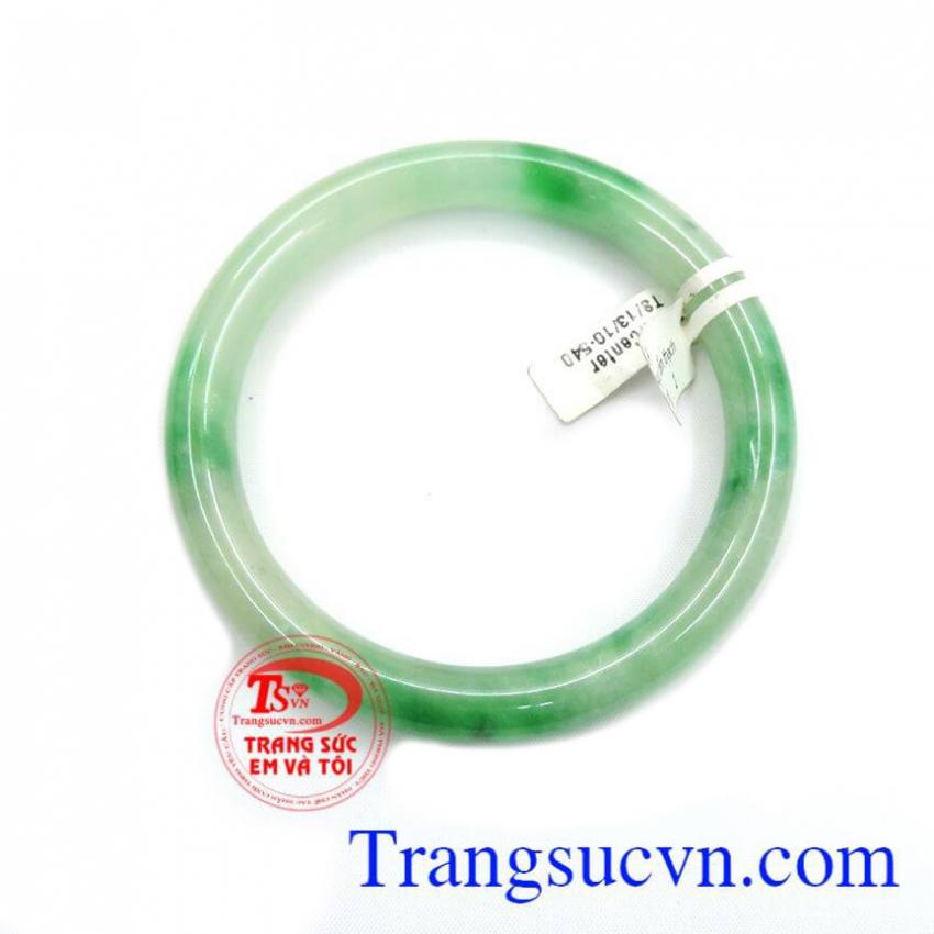 Vòng cẩm thạch vân xanh đẹp
