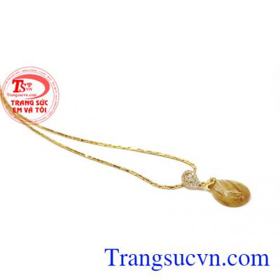 Bộ dây thạch anh tóc sang trọng