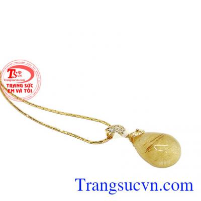 Thạch anh tóc đem lại cho người đeo tinh thần minh mẫn, lạc quan, tích cực