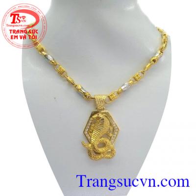 Bộ mặt dây tuổi tỵ vàng