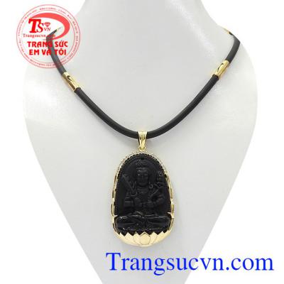 Bộ trang sức phật obsidian tuổi sửu-dần