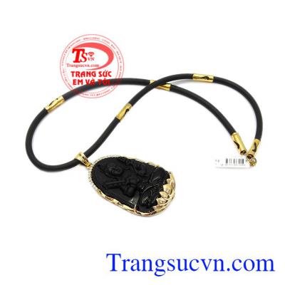 Sản phẩm thiết kế hợp phong thủy, mang lại sự bình an, thịnh vượng cho gia chủ. Bộ trang sức phật obsidian tuổi sửu-dần