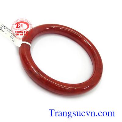 Cẩm thạch màu đỏ vòng tay mang lại may mắn, tài lộc, sức khỏe