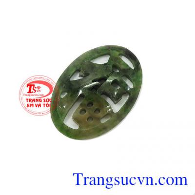 Mặt ngọc chữ phúc mặt ngọc cẩm thạch thiên nhiên chữ phúc đảm bảo chất lượng, mặt ngọc tinh tế, phúc may mắn, bình an, công dành, ngọc cẩm thạch tự nhiên