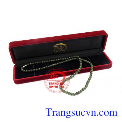 Chuỗi cổ ngọc cẩm thạch 5.5 ly