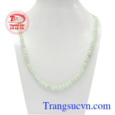 Chuỗi ngọc cẩm thạch Jadeite thiên nhiên