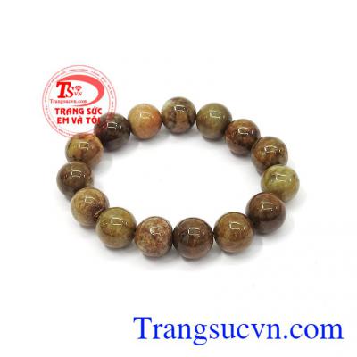 Ngọc cẩm thạch chính là những vật tinh túy và quý báu nhất của trời và đất, người dân Việt từ xưa đến nay cũng rất ưa chuộng Ngọc cẩm thạch,Chuỗi ngọc cẩm thạch nâu