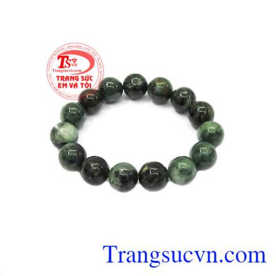 Chuỗi tay phỉ thúy cát khí đeo hợp phong thủy và bình an, ngọc phỉ thúy chứa nguồn năng lượng dồi dào,Chuỗi Ngọc cẩm thạch