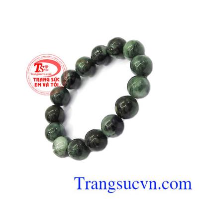 Ngọc cẩm thạch có tác dụng giải trừ tà khí, mang lại bình an, may mắn và hạnh phúc cho người đeo,Chuỗi Ngọc cẩm thạch