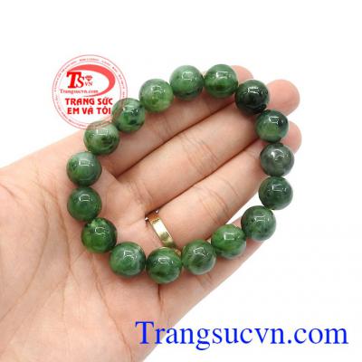 Sản phẩm thích hợp làm quà tặng cho người thân hoặc bạn bè,Chuỗi ngọc cẩm thạch tròn trơn