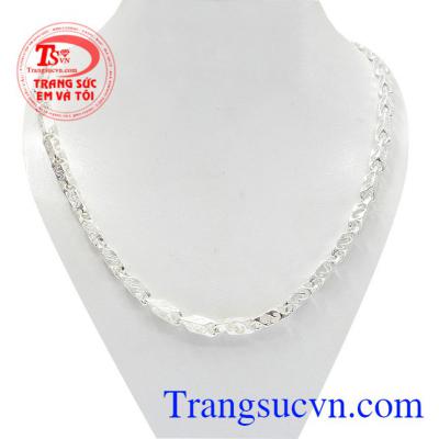 Dây chuyền bạc nam công tử