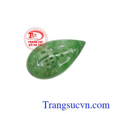 Mặt ngọc chữ phúc mặt ngọc cẩm thạch thiên nhiên chữ phúc đảm bảo chất lượng, mặt ngọc tinh tế, phúc may mắn, bình an, công dành, ngọc cẩm thạch tự nhiên