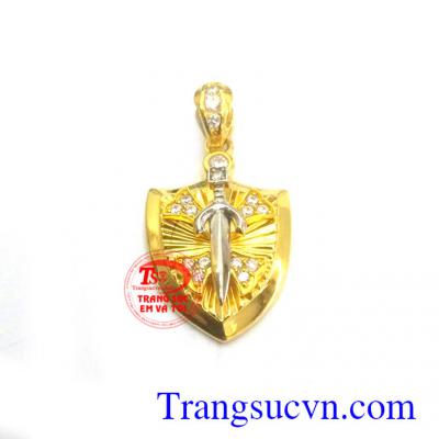 Mặt dây chuyền nam tính chất lượng đảm bảo  Uy tín,dành cho nam đeo cùng dây chuyền vàng hợp thời trang,sang trọng và Ý nghĩa sang trọng và may mắn thành công