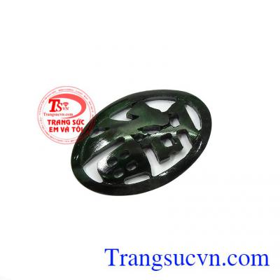 Mặt ngọc chữ phúc mặt ngọc cẩm thạch thiên nhiên chữ phúc đảm bảo chất lượng, mặt ngọc tinh tế, phúc may mắn, bình an, công dành, ngọc cẩm thạch tự nhiên