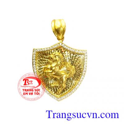 Mặt dây ngựa vàng tuổi ngọc may mắn vàng 10k giao hàng trên toàn quốc.