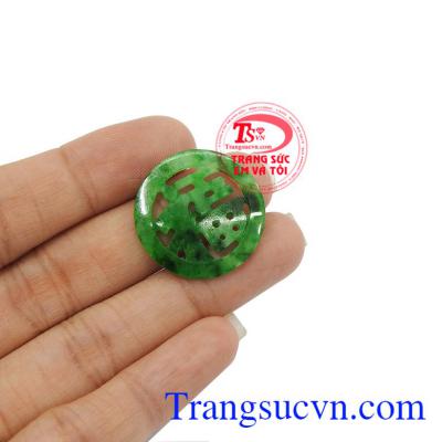 Chữ phúc ngọc cẩm thạch thiên nhiên