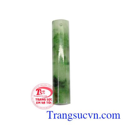 Mặt ngọc trụ dẹt, ngọc cẩm thạch thiên nhiên, chất lượng đảm bảo, nhận thiết kế và chế tác theo yêu cầu, giá cả hợp lý