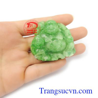 Mặt phật Di Lặc cẩm thạch thịnh vượng thương hiệu uy tín, chất lượng, chế tác theo yêu cầu